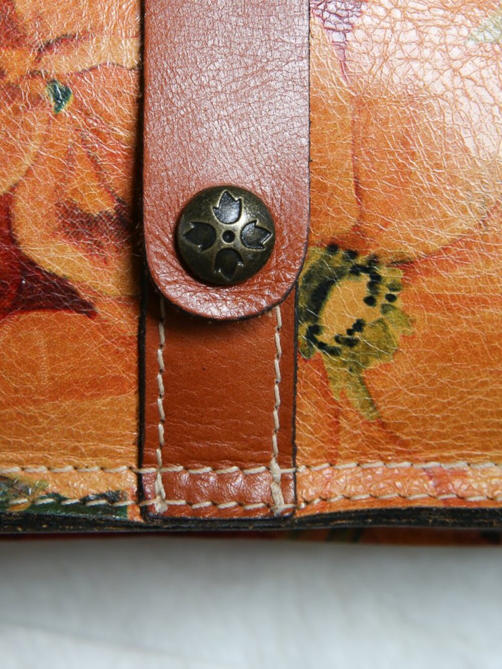 PATRICIA NASH 100% Leather Heritage Collection Venezia Crossbody Bag W/Dust Bag - Picture 5 of 14